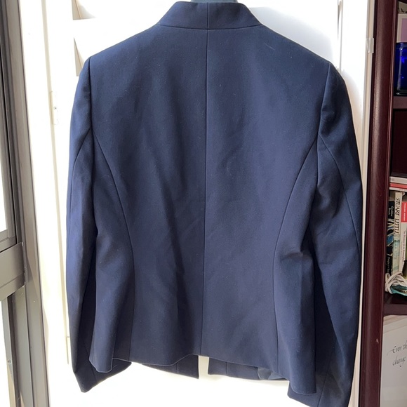 Tahari Arthur S Levine Women’s Dark Navy Dress Blazer Jacket - Picture 6 of 7